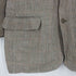 バナナリパブリック BANANA REPUBLIC 90S USA製 IMPORT FABRIC グレンチェック リネンテーラードジャケット メンズ 40R
