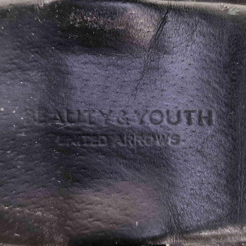 ビューティーアンドユースユナイテッドアローズ BEAUTY & YOUTH UNITED ARROWS レザー グルカサンダル メンズ