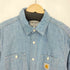 カーハートワークインプログレス Carhartt WIP L/S CLINK SHIRT デニムシャツ メンズ L