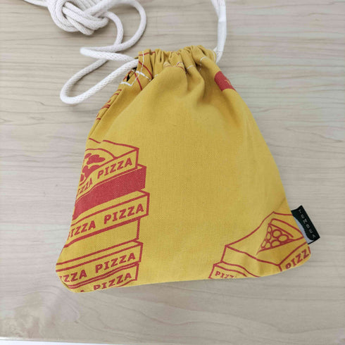 テンベアー TEMBEA PIZZA ピザ コットン 巾着 レディース