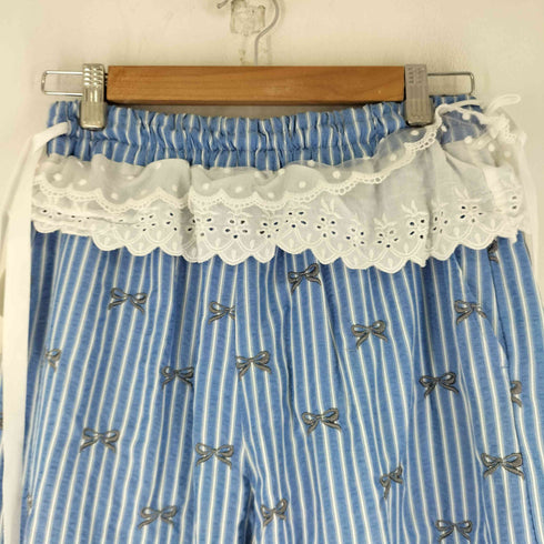 キャンディストリッパー Candy Stripper RIBBON STRIPE EASY PANTS レディース FREE