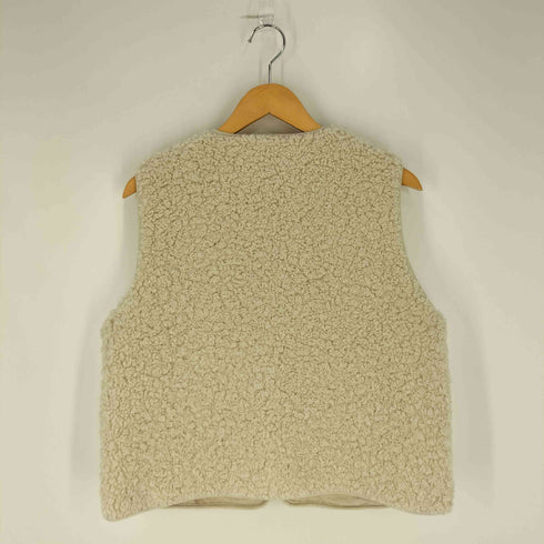 ザラ ZARA ジップアップ ボアベスト メンズ import:M