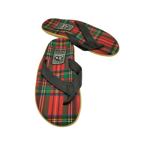 アイランドスリッパ ISLAND SLIPPER タータンチェック トングサンダル メンズ US:8
