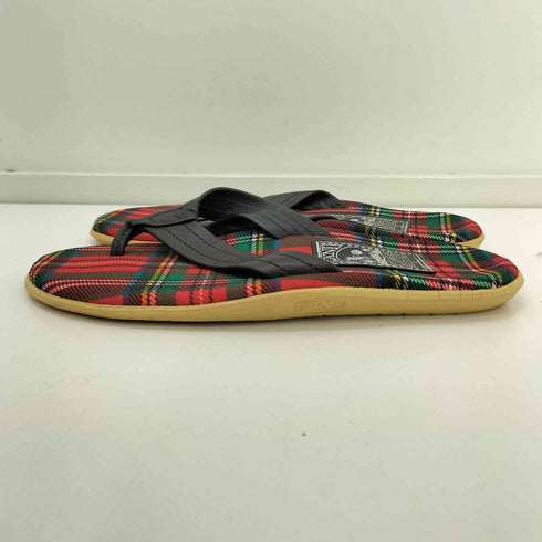 アイランドスリッパ ISLAND SLIPPER タータンチェック トングサンダル メンズ US:8
