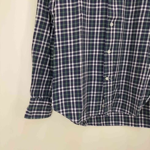 ビームスエフ BEAMS F SLIM FIT イタリア製 チェック柄シャツ メンズ