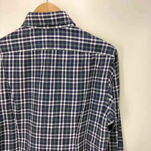 ビームスエフ BEAMS F SLIM FIT イタリア製 チェック柄シャツ メンズ