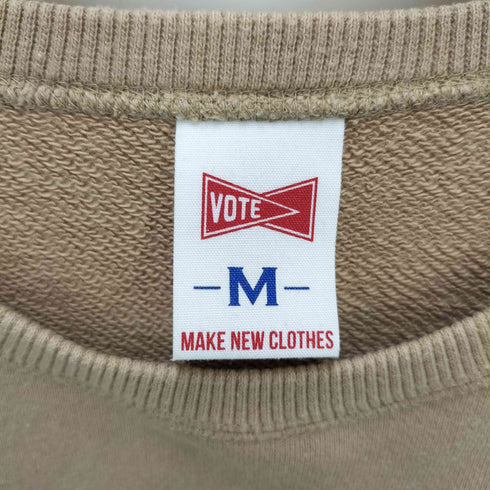 ボートメイクニュークローズ VOTE MAKE NEW CLOTHES キャラクタープリント クルーネックスウェット メンズ JPN:M