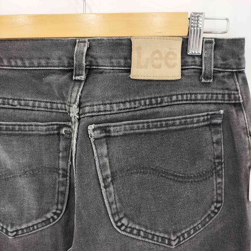 リー Lee 200 YKKジップ ブラックデニムパンツ メンズ