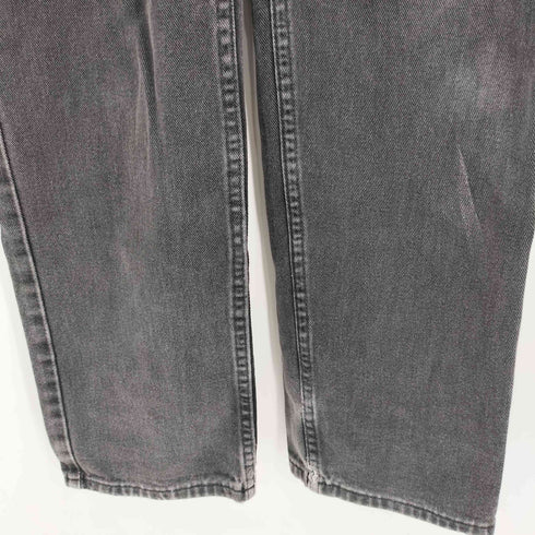 リー Lee 200 YKKジップ ブラックデニムパンツ メンズ