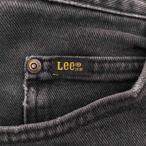 リー Lee 200 YKKジップ ブラックデニムパンツ メンズ