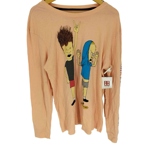 グラフィック プリント L/S カットソー ロンT メンズ import:L