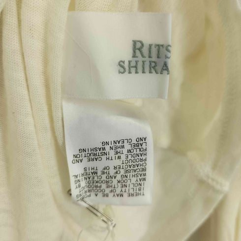 RITSUKO SHIRAHAMA シルク混ドレープデザインカットソー レディース 1