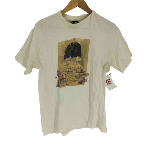 ステューシー Stussy 00S メキシコ製 Night Sky Mountain Tee ナイト スカイ マウンテン Tシャツ メンズ import:M