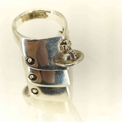 ヴィヴィアンウエストウッドアクセサリー Vivienne Westwood Accessories JSB刻印 ARMOUR リング レディース S 10.5号
