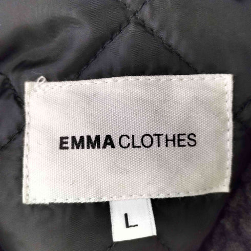 エマクローズ EMMA CLOTHES シンセティックレザー B-3 襟ボアブルゾン メンズ JPN:L