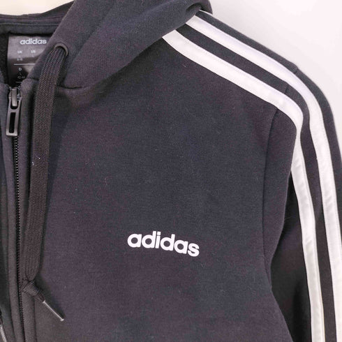 アディダス adidas 3-Stripes Fleece Hoodie 3ストライプス フリース フーディー レディース 4XOT