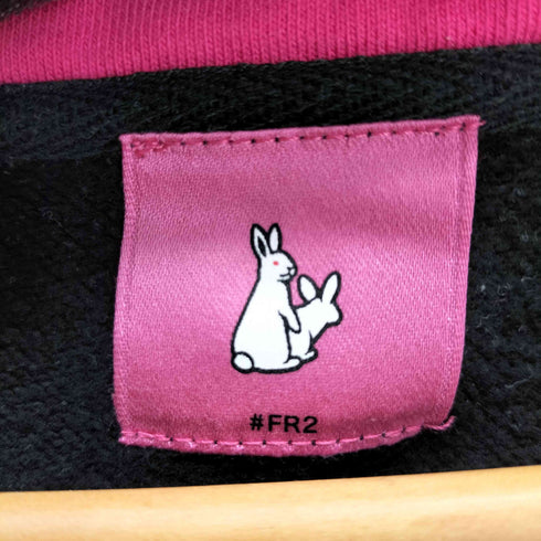エフアールツー FR2 刺繍 ハーフジップスウェット メンズ FREE