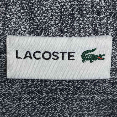 ラコステ LACOSTE ロゴ刺繍 コットン 長袖 ピケポロシャツ メンズ import:S