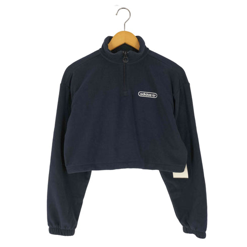 アディダスオリジナルス adidas Originals クォータージップ クロップド スウェット レディース OT