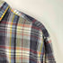 ST.JOHNS BAY CLASSIC FIT クラシックフィット インド綿 コットン マドラスチェック 半袖 ボタンダウン シャツ メンズ import:XL