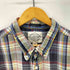 ST.JOHNS BAY CLASSIC FIT クラシックフィット インド綿 コットン マドラスチェック 半袖 ボタンダウン シャツ メンズ import:XL