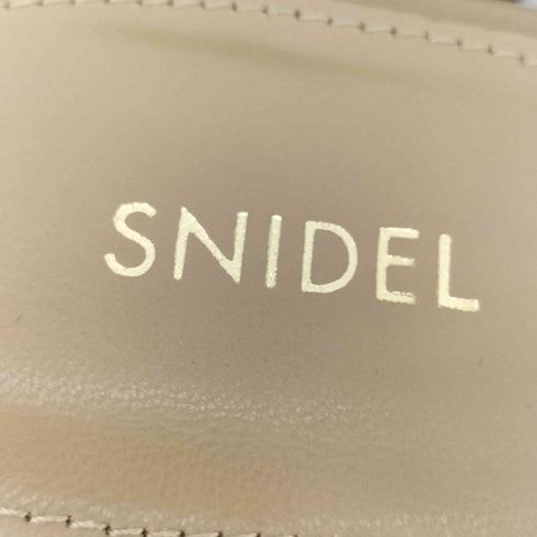 スナイデル snidel 25SS ストップサンダル ヒールサンダル レディース