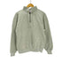ジャージーズ JERZEES 90S USA製 バックプリント ハーフジップ ポロ スウェット メンズ import:M