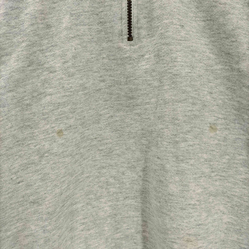 ジャージーズ JERZEES 90S USA製 バックプリント ハーフジップ ポロ スウェット メンズ import:M