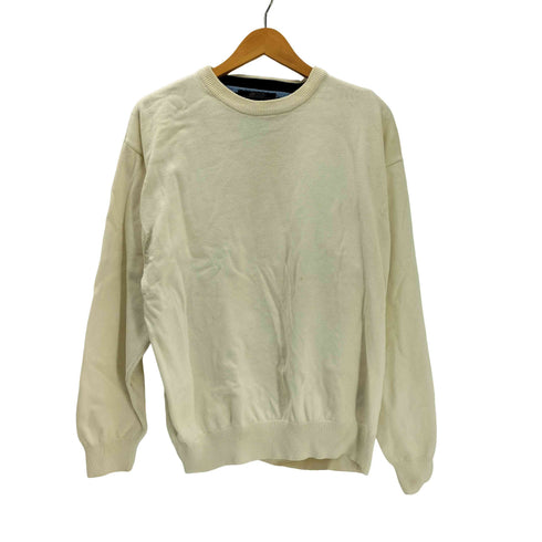 トミーヒルフィガー TOMMY HILFIGER 90-00S 旧タグ クルーネック コットン スウェット プルオーバー メンズ import:L