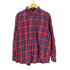ST.JOHNS BAY CLASSIC FIT マドラスチェック BD シャツ メンズ import:XL