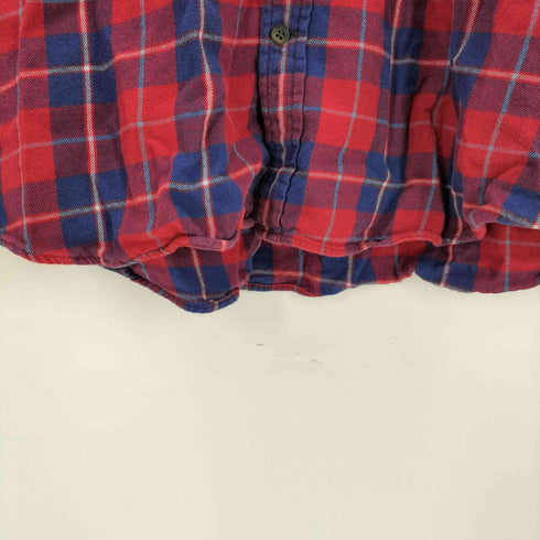ST.JOHNS BAY CLASSIC FIT マドラスチェック BD シャツ メンズ import:XL