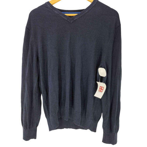 バナナリパブリック BANANA REPUBLIC 00S Silk Cashmere Vネック プルオーバー ニット メンズ import:L