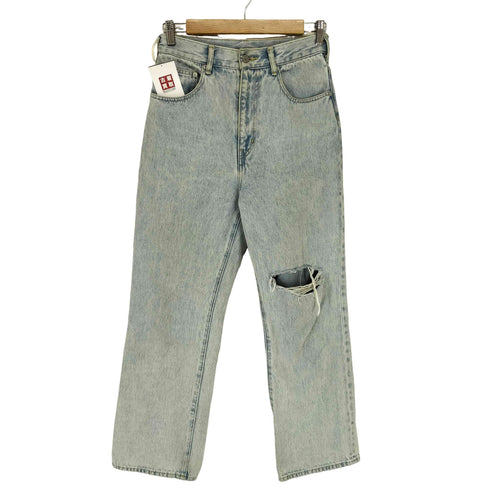 ビューティーアンドユースユナイテッドアローズ BEAUTY & YOUTH UNITED ARROWS クラッシュデニムパンツ -ウォッシャブル- レディース M