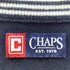 チャップス CHAPS ロゴ刺繍 Vネック コットン ニット ベスト メンズ import:L
