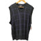 ドッカーズ DOCKERS 90-00S シンプルチェック Vネック プルオーバー ニットベスト メンズ import:XL