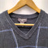 ドッカーズ DOCKERS 90-00S シンプルチェック Vネック プルオーバー ニットベスト メンズ import:XL