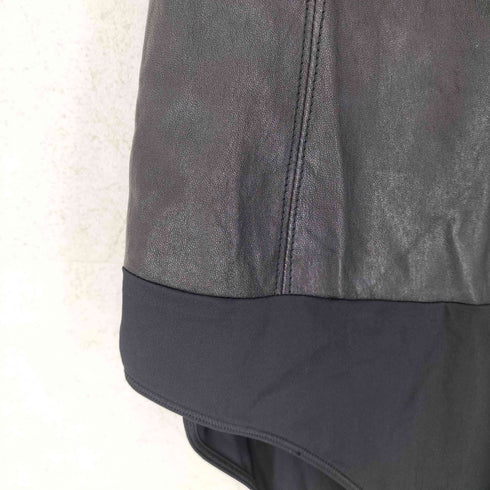 メゾンマルタンマルジェラ Maison Martin Margiela 15SS Black Leather Body Suit レディース 40