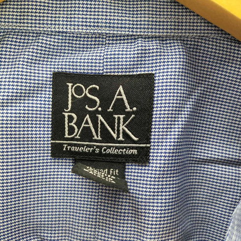 JOS.A.BANK チェック 千鳥格子 L/S BD シャツ メンズ 32