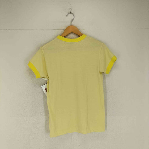 ホリデイ holiday フロントプリントリンガーTシャツ レディース  S