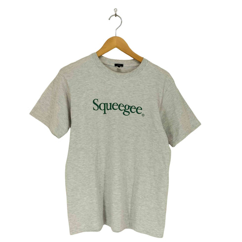 YOUVRES Squeegee フロントプリントクルーネックTシャツ メンズ 1
