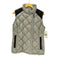ANDREW MARC レザーショルダー キルティングベスト レディース import:M