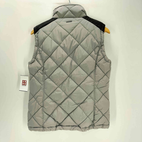 ANDREW MARC レザーショルダー キルティングベスト レディース import:M