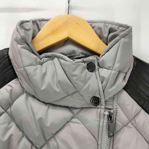 ANDREW MARC レザーショルダー キルティングベスト レディース import:M