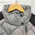ANDREW MARC レザーショルダー キルティングベスト レディース import:M