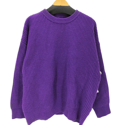 メゾンスペシャル MAISON SPECIAL Prime-Over Rib Crew Neck Knit Pullover メンズ JPN:1