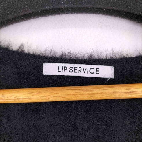 リップサービス LIP SERVICE カシュクールフェザーリブワンピース レディース JPN:S