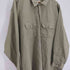 ディッキーズ Dickies ロゴパッチ レギュラーカラー フラップポケット 65/35 ポリ コットン L/S シャツ メンズ 3XL