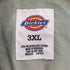 ディッキーズ Dickies ロゴパッチ レギュラーカラー フラップポケット 65/35 ポリ コットン L/S シャツ メンズ 3XL