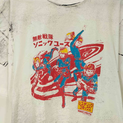 THE SALVAGES バンドプリント S/S クルーネック グラフィック Tシャツ メンズ OS