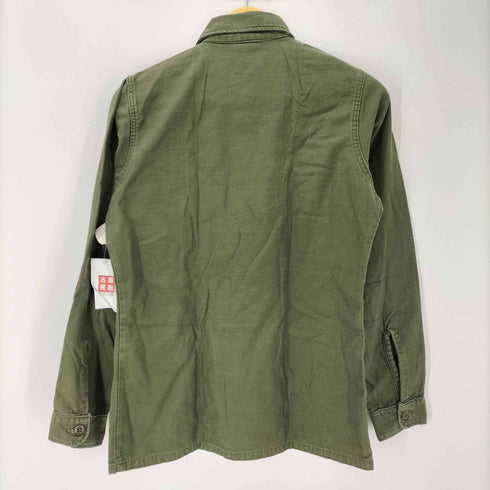 ユーエスアーミー U.S. ARMY 70年会計 UTILITY SHIRT サテンシャツ メンズ 14 1/2